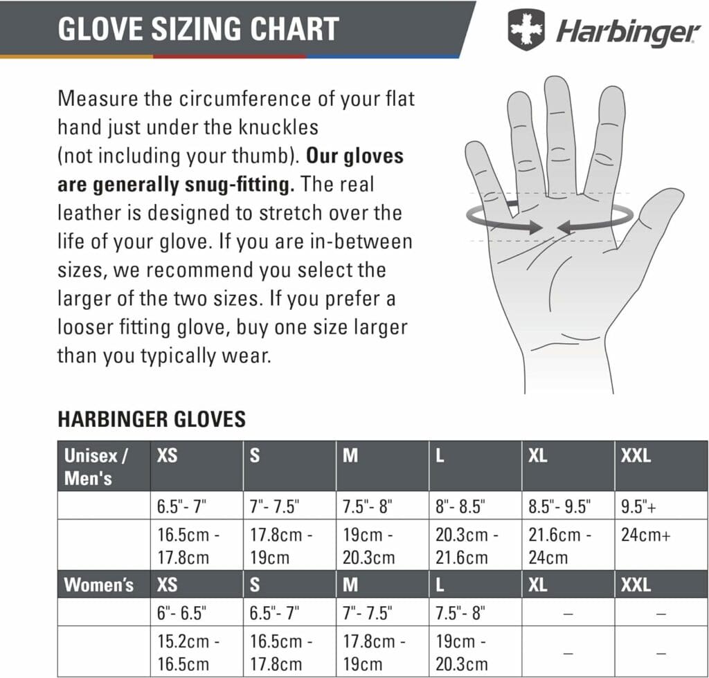 Harbinger Flexfit Weight Lifting Gloves 2.0